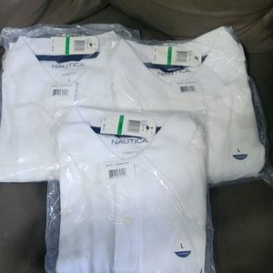 Only one white polo shirt left